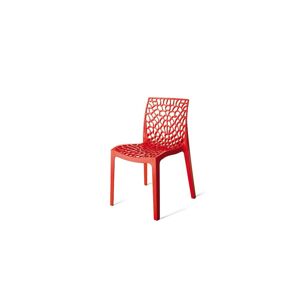 Sconto Jedálenská stolička GRUVYER červená