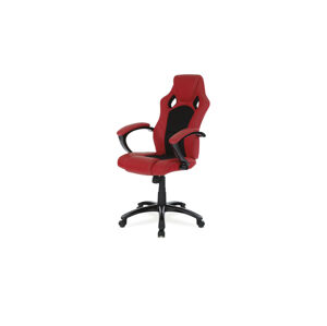 Sconto Kancelárska stolička TIMO červená/čierna