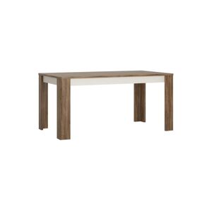 Sconto Stôl TOLEDO biela/dub stirling