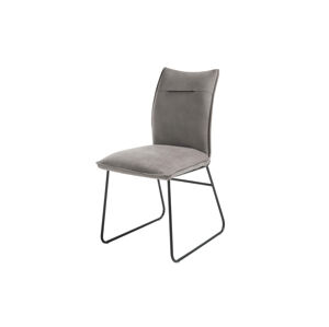 Sconto Jedálenská stolička BETTY sivá/čierna