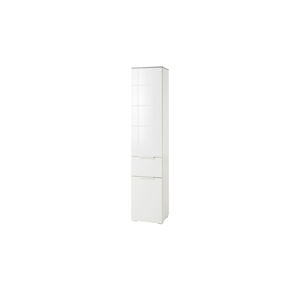 Sconto Vysoká kúpeľňová skriňa GAVERA biela/betón