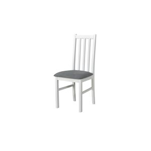Sconto Jedálenská stolička BOLS 10 sivá/biela