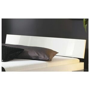 Sconto Čelo postele ARIZONA biela vysoký lesk, šírka 185 cm