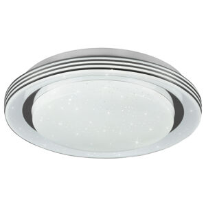 Sconto Stropné LED svietidlo ATRIA biela, priemer 27 cm