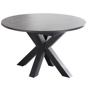 Sconto Jedálenský stôl BIG SYSTEM RUND X keramika, ⌀ 110 cm, podnož do X
