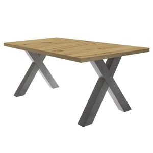 Sconto Jedálenský stôl BIG SYSTEM X sukový dub, šírka 160 cm