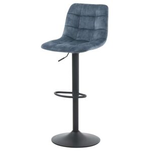 Sconto Barová stolička BRIANA modrá/čierna