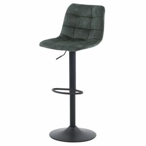 Sconto Barová stolička BRIANA zelená/čierna