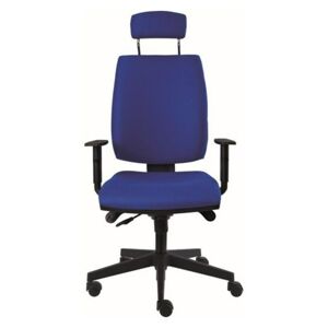 Sconto Kancelárska stolička CHARLES modrá