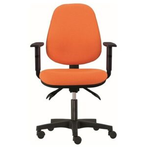 Sconto Kancelárska stolička DELILAH oranžová