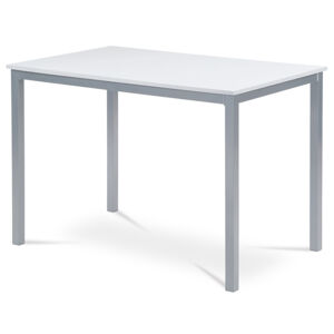 Sconto Jedálenský stôl DUSTIN biela/sivá