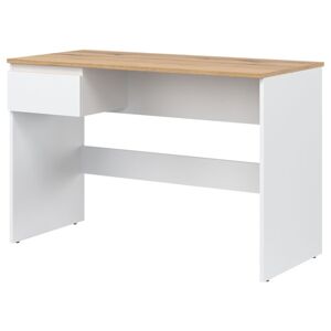 Sconto Písací stôl ERNIE RM15 dub evoke/biela
