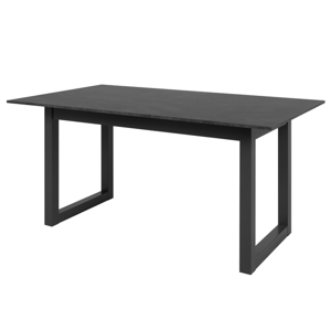 Sconto Jedálenský stôl KILIAN tmavá bridlica/antracitová