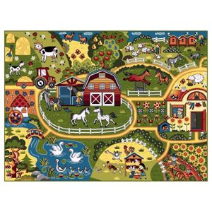 Sconto Detský koberec KOLIBRI farma, 120x170 cm