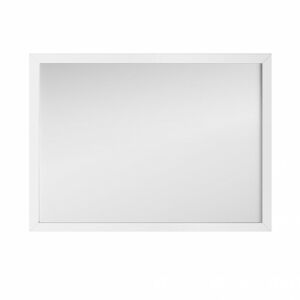 Sconto Zrkadlo KRISTINA biela, šírka 105 cm