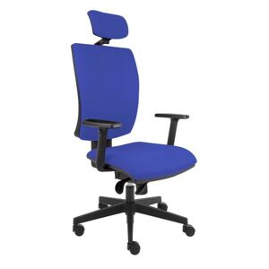 Sconto Kancelárska stolička LAUREN modrá