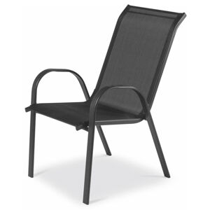 Sconto Záhradná stolička MANDY čierna