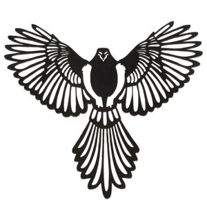 Sconto Nástenná dekorácia MONY vták, 35x35 cm