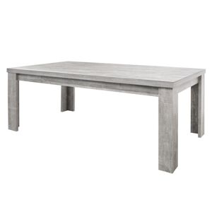 Sconto Jedálenský stôl MONZI betón/200x90 cm