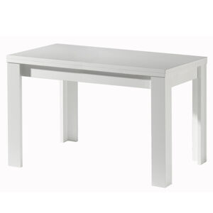 Sconto Jedálenský stôl MONZI biela matná/110x60 cm