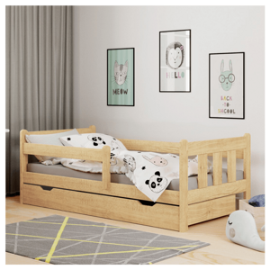 Sconto Detská posteľ MORANIKO borovica, 80x160 cm