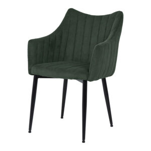 Sconto Jedálenská stolička MUNTI zelená/čierna