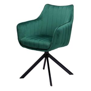 Sconto Jedálenská stolička OZOLAO zelená/čierna