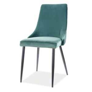 Sconto Jedálenská stolička PAONU zelená/čierna