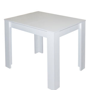 Sconto Jedálenský stôl PIT biela matná/60x80 cm