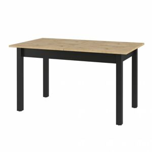 Sconto Jedálenský stôl QUANT 10 dub artisan/čierna