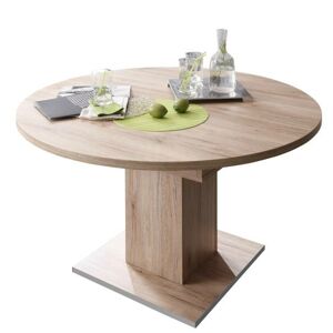 Sconto Jedálenský stôl RUND dub sanremo/⌀ 120 cm
