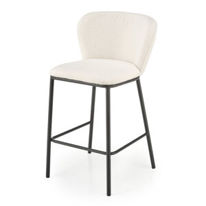 Sconto Barová stolička SCH-119 krémová/čierna