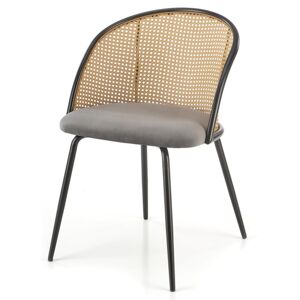 Sconto Jedálenská stolička SCK-508 sivá