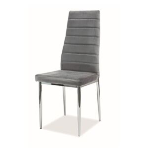 Sconto Jedálenská stolička SIGH-261 II sivá/chróm
