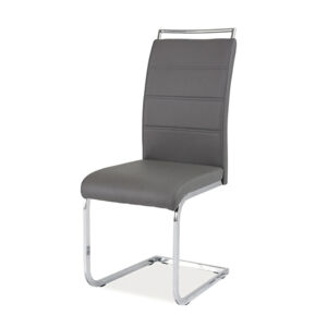 Sconto Jedálenská stolička SIGH-441 II sivá/chróm