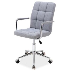 Sconto Kancelárska stolička SIGQ-022 svetlosivá