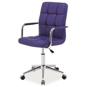 Sconto Kancelárska stolička SIGQ-022 fialová