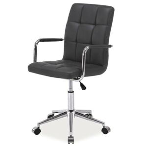 Sconto Kancelárska stolička SIGQ-022 tmavosivá