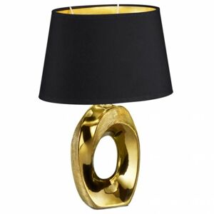 Sconto Stolná lampa TABA 1 zlatá/čierna