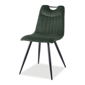 Sconto Jedálenská stolička URFI 1 zelená/čierna